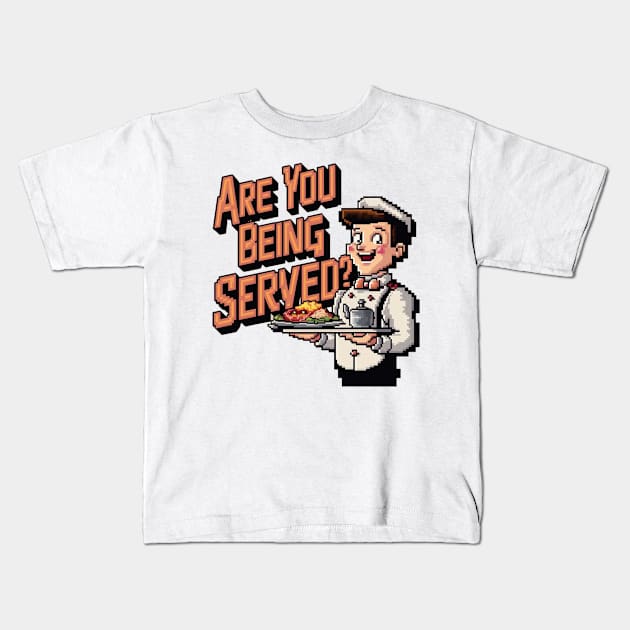 Are You Being Served Kids T-Shirt by Sigmoid